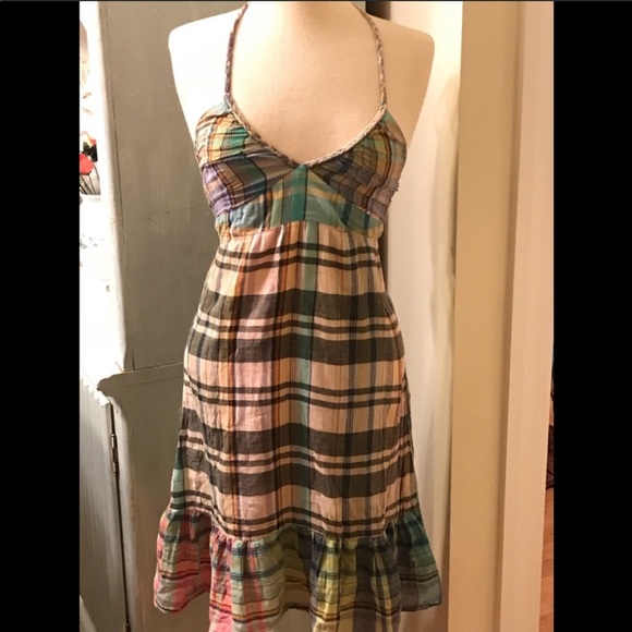 Urban Outfitters Braided Halter Dress Super Cute! - Picture 2 of 8